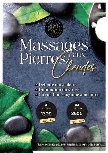 Massage aux Pierres Chaudes en Duo