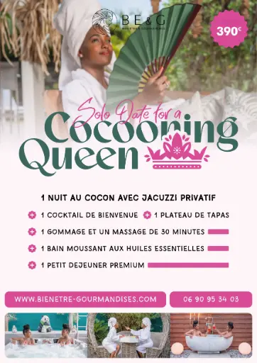 SOLO DATE FOR A COCOONING QUEEN